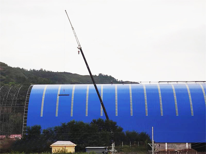 丹阳煤棚网架工程